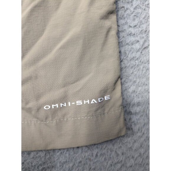 Columbia Silver Ridge Convertible Pants 38x30 (Meas 36x26.5) Omni Shade Beige - Picture 13 of 14